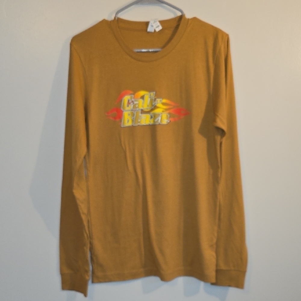 Bella Canvas Mustard Long Sleeve Tee LOT-N
